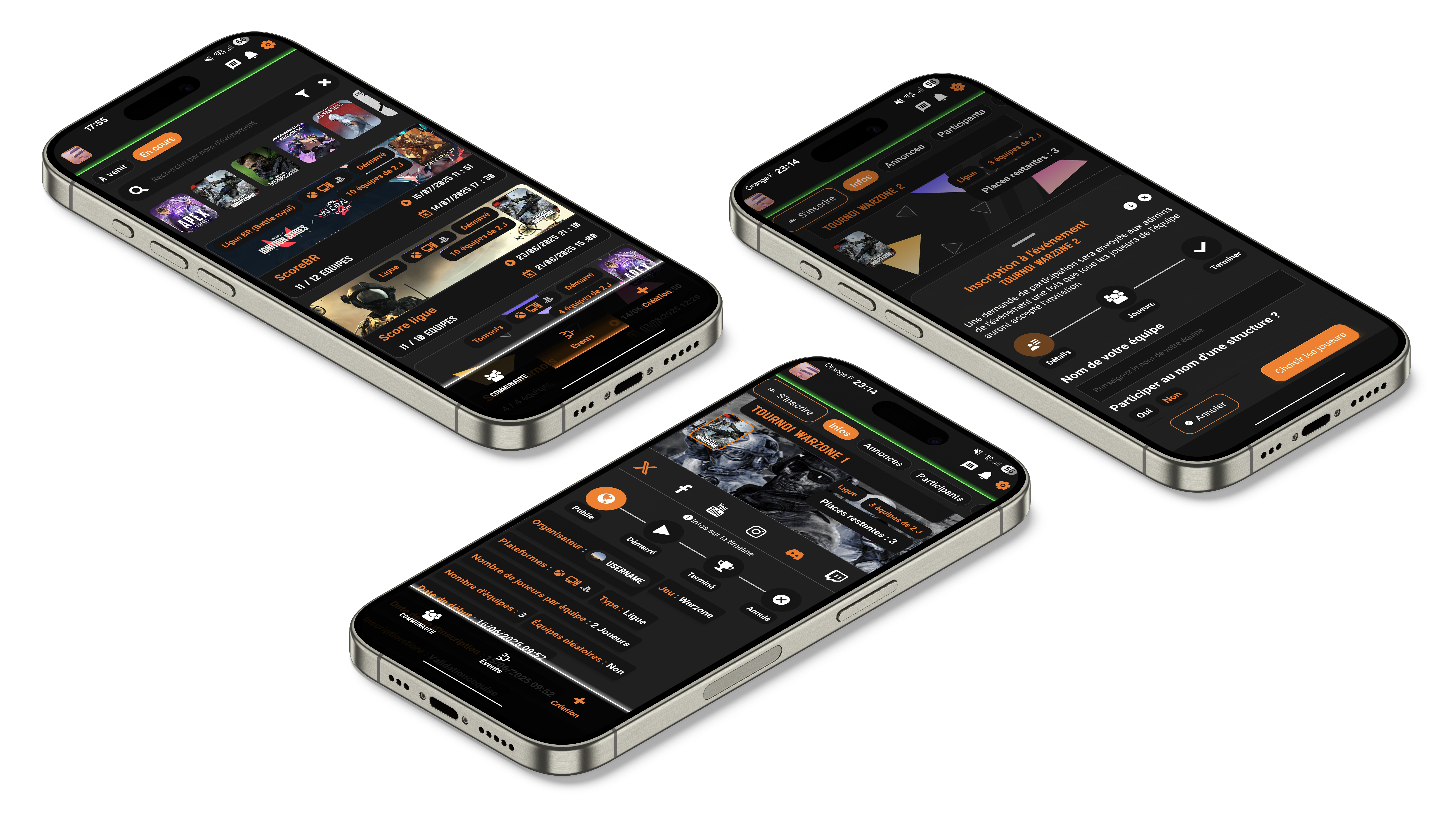 UNPY Mobile App Screenshots